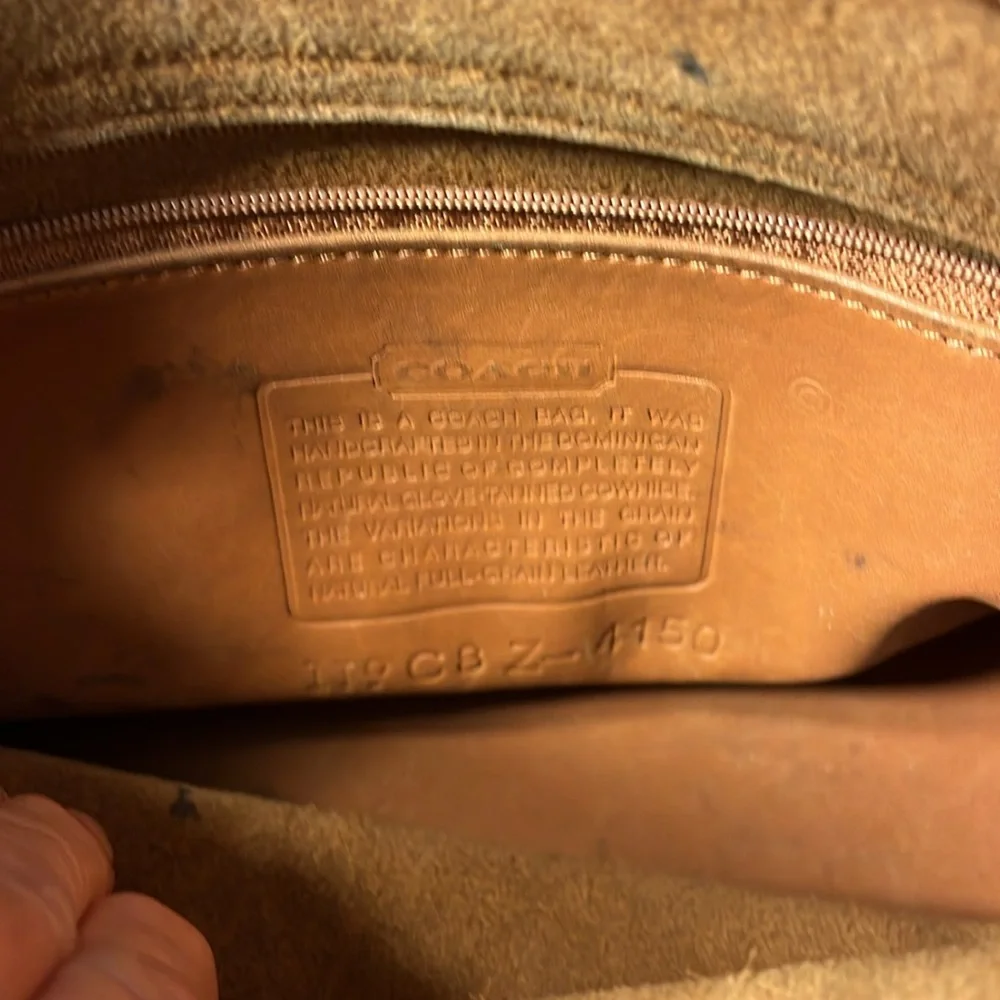 Coach Brown Leather Shoulder Bag - Picture 9 of 11